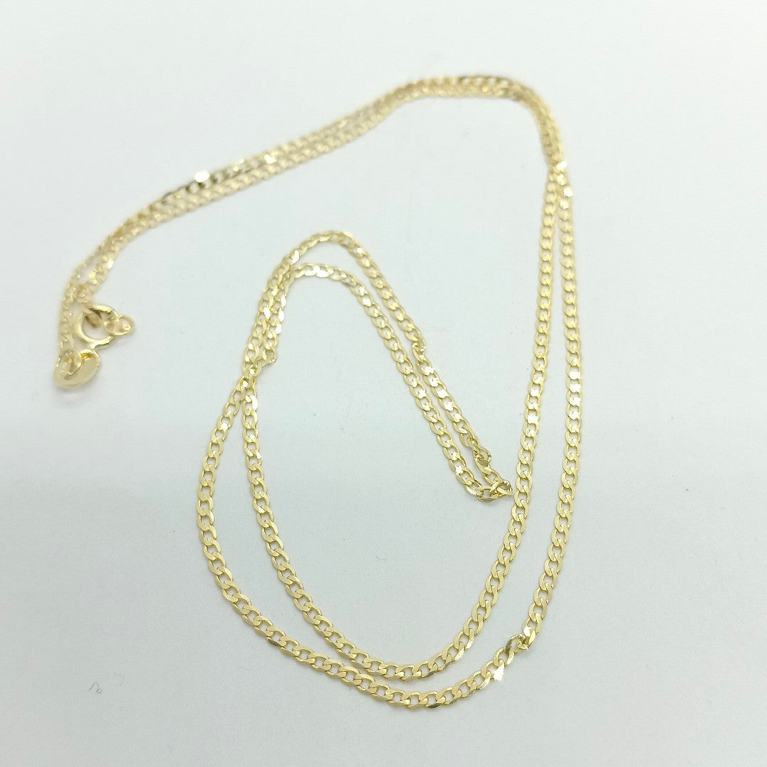CADENAS BARBADA AMARILLA ORO 14K 2 (NUEVO)