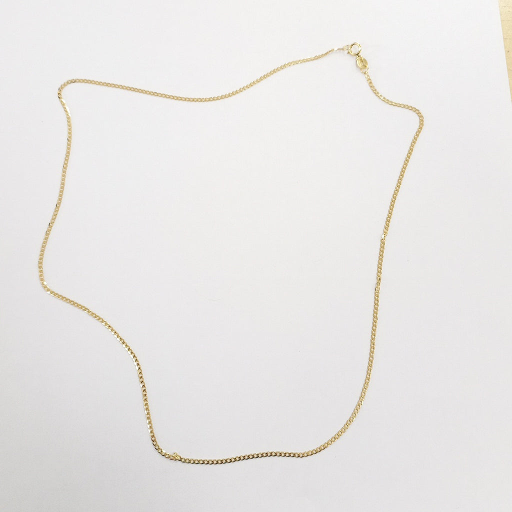 CADENAS BARBADA AMARILLA ORO 14K 2 (NUEVO)