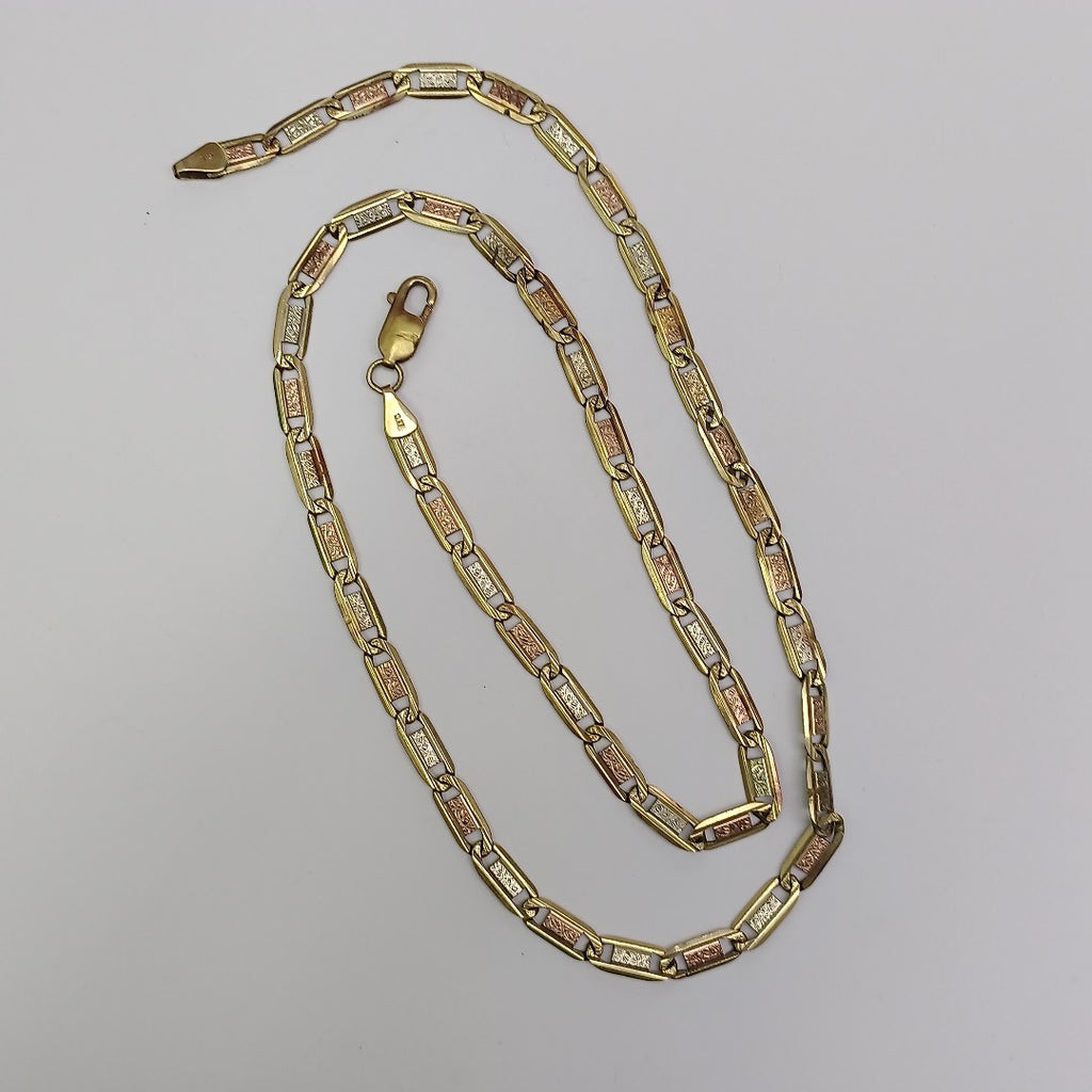 CADENA ORO COMBINADO 10 K 27.2 GRMS (SEMINUEVO)