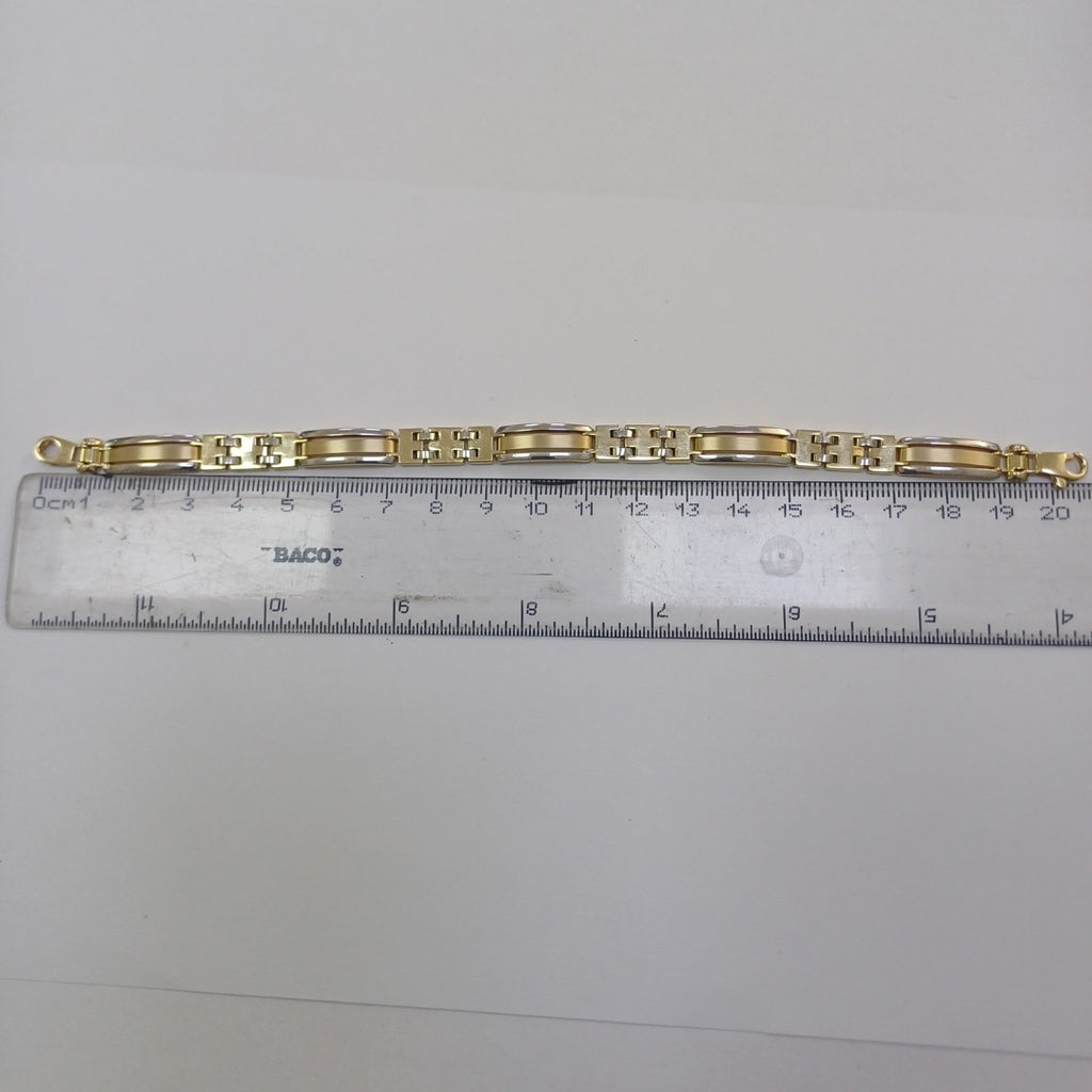 PULSERAS CABALLERO ORO 10K 13.1 (NUEVO)