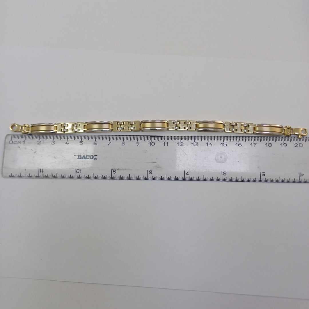 PULSERAS CABALLERO ORO 10K 13.1 (NUEVO)