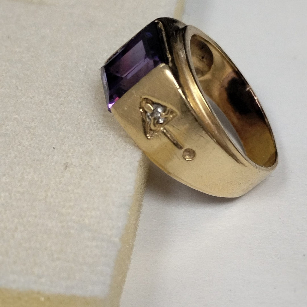 ANILLO ORO 14 K 8.2 GRMS (SEMINUEVO)