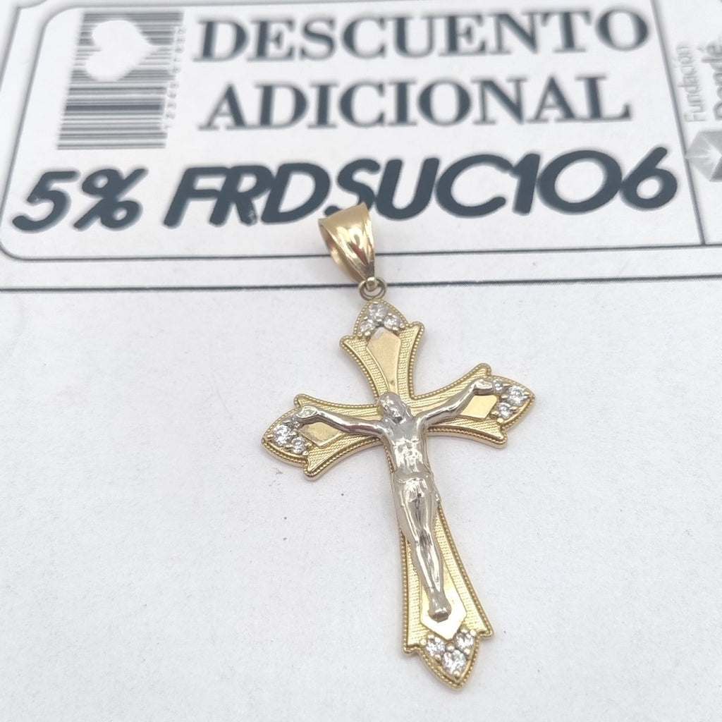 CRUCIFIJO ORO 10 K 6.1 GRMS (SEMINUEVO)