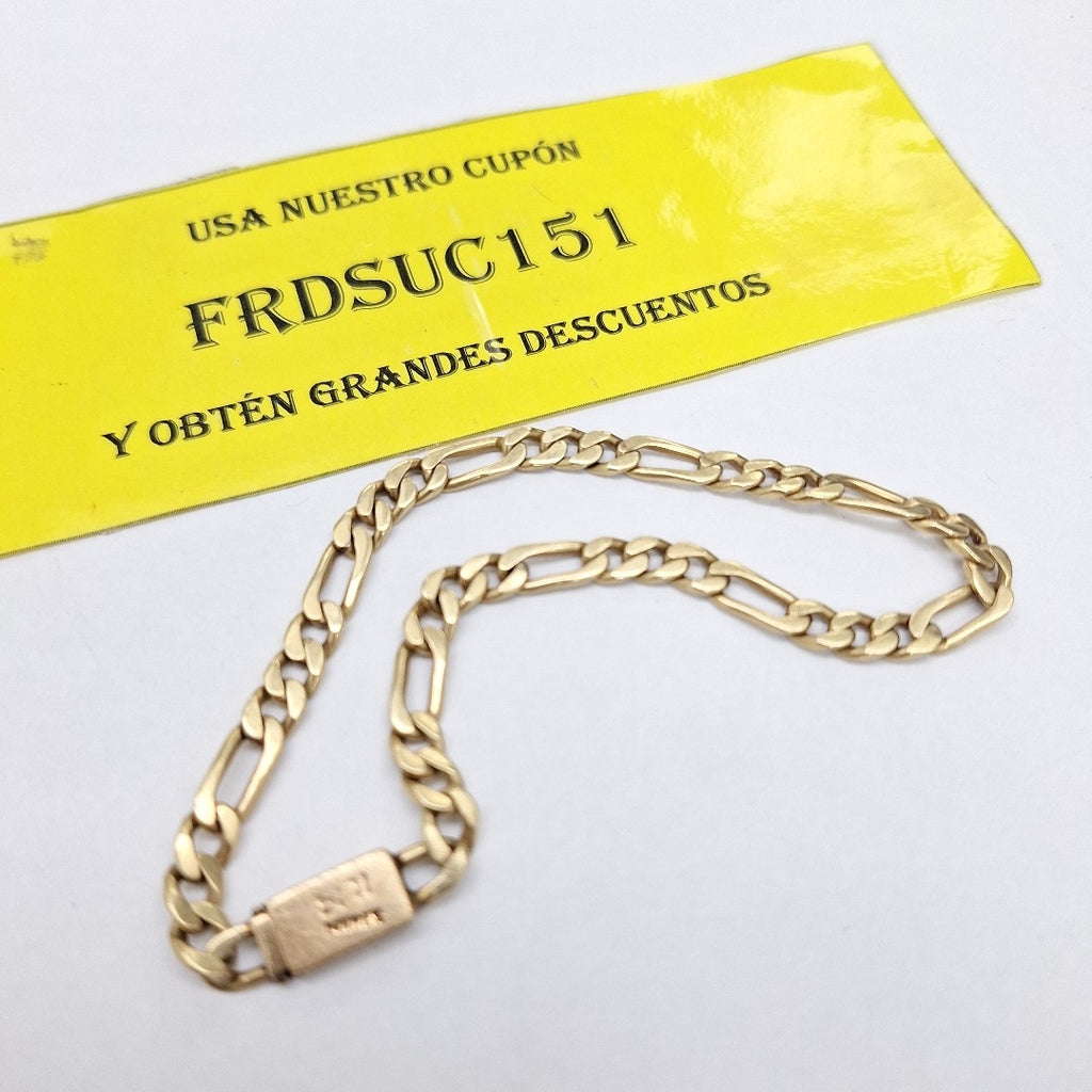 PULSERA ORO 14 K 12.3 GRMS (SEMINUEVO)