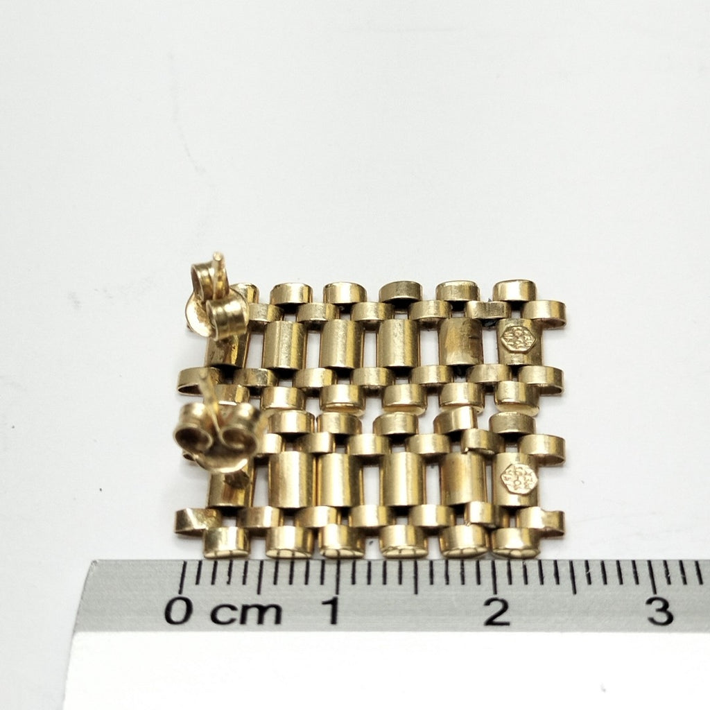 ARETES PAR ORO 14 K 3.6 GRMS (SEMINUEVO)
