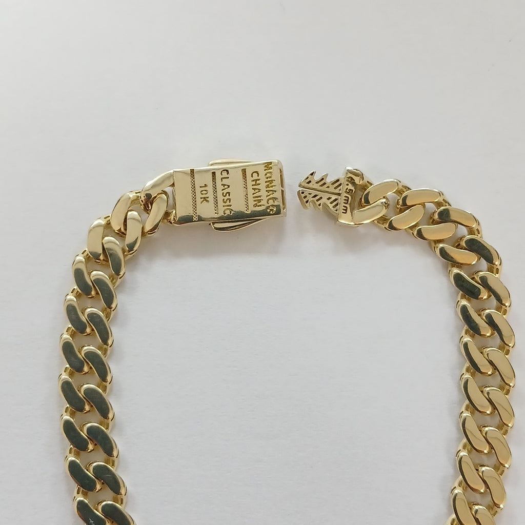 PULSERA MONACO ORO 10K 5.9 (NUEVO)