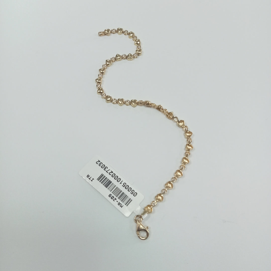 PULSERAS DAMA ORO 14K 3.5 (NUEVO)