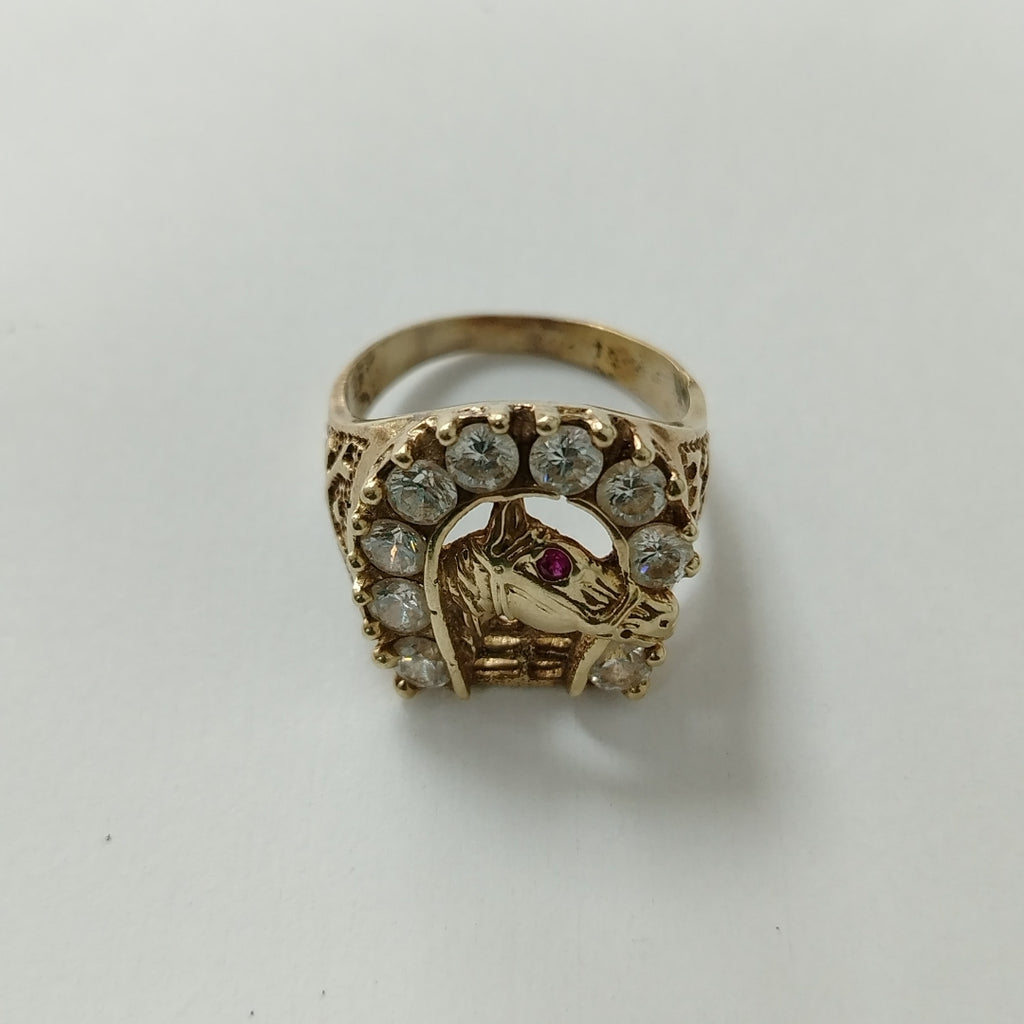 ANILLO ORO 10 K 6,90 GRMS (SEMINUEVO)