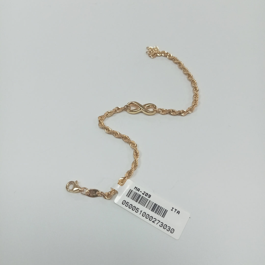 PULSERAS DAMA ORO 14K 1.9 (NUEVO)