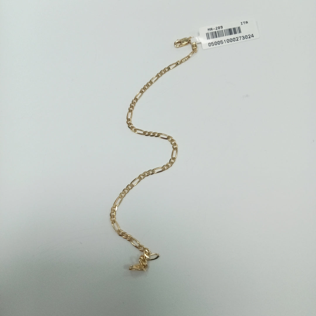 PULSERAS DAMA CARTIER 3 1 AMARILLA ORO 14K 1.9 (NUEVO)