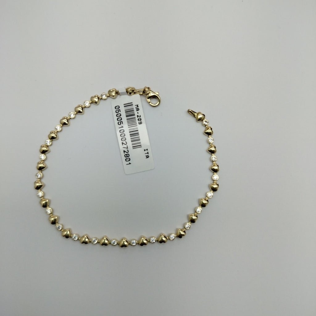 PULSERAS DAMA ORO 14K 3.5 (NUEVO)