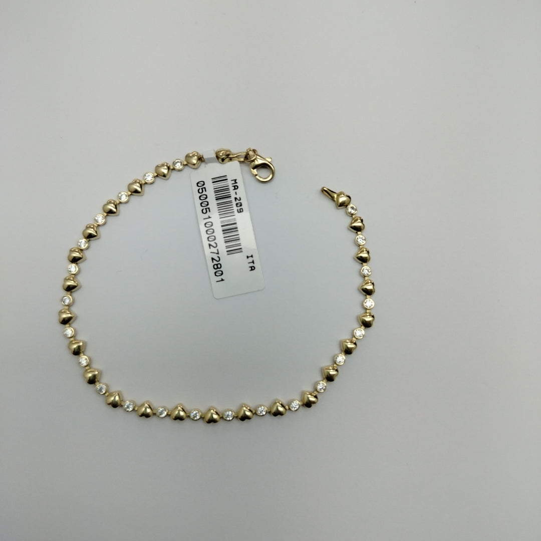 PULSERAS DAMA ORO 14K 3.5 (NUEVO)