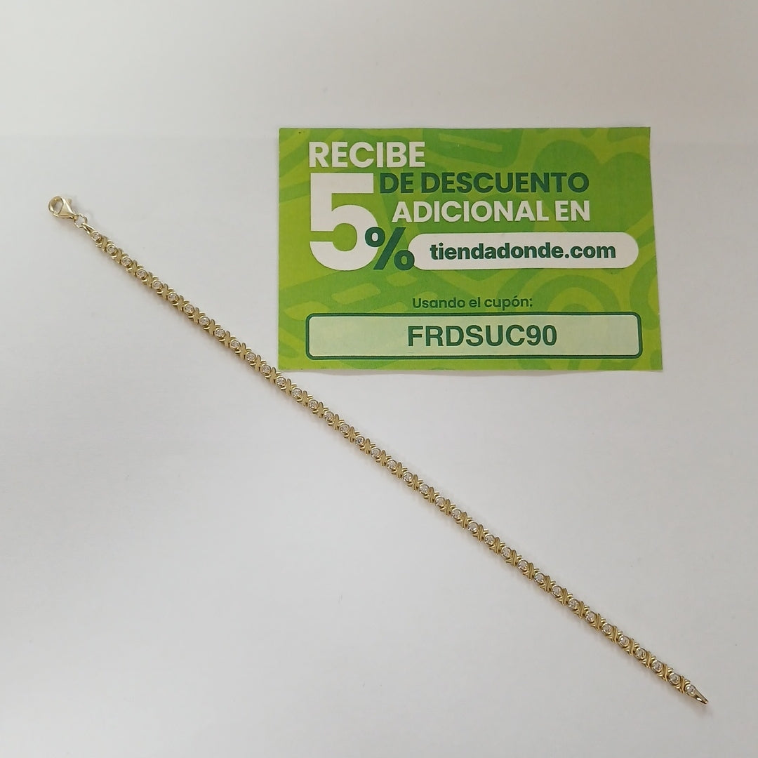 PULSERAS DAMA ORO 10K 4.6 (NUEVO)