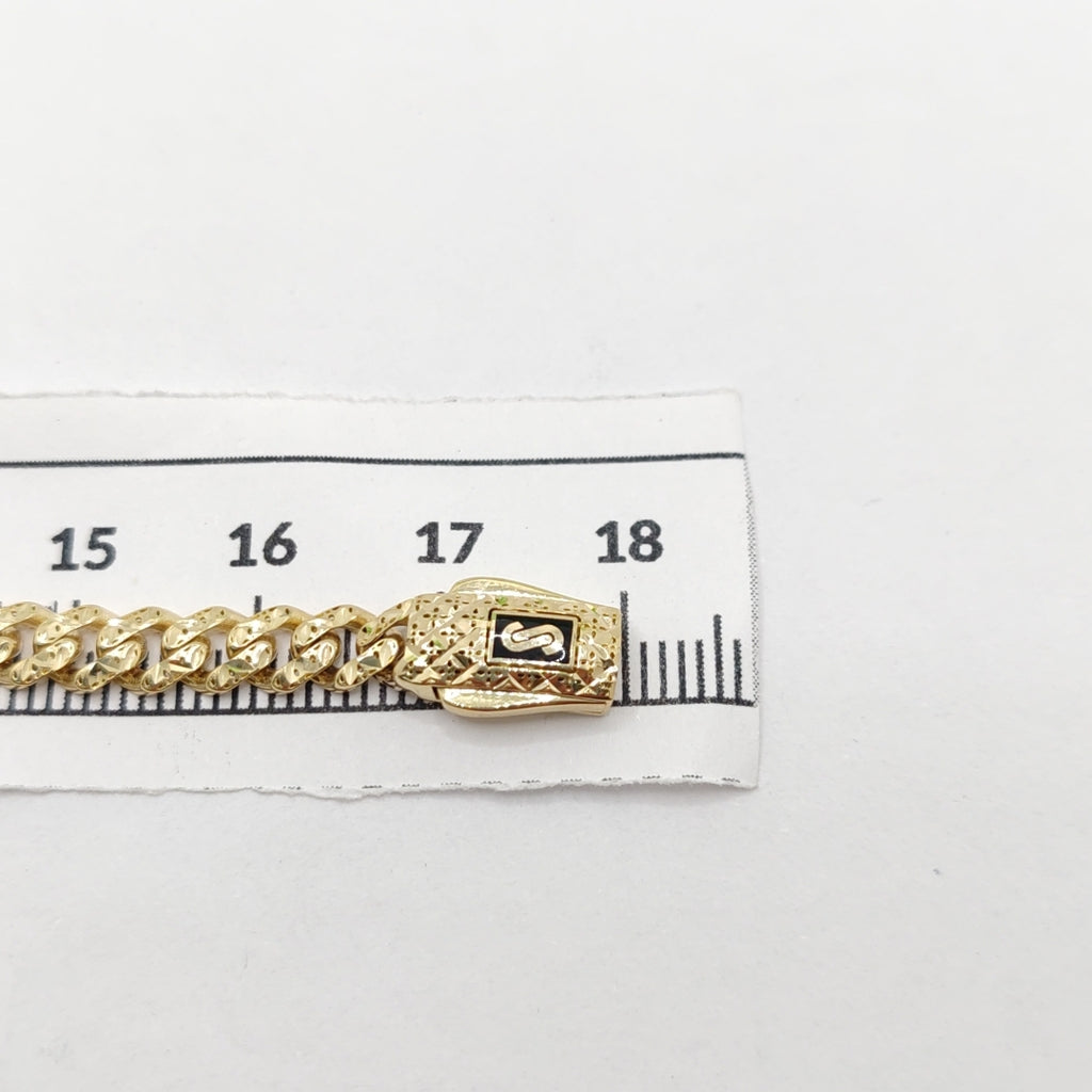PULSERA MONACO ORO 14K 5.3 (NUEVO)
