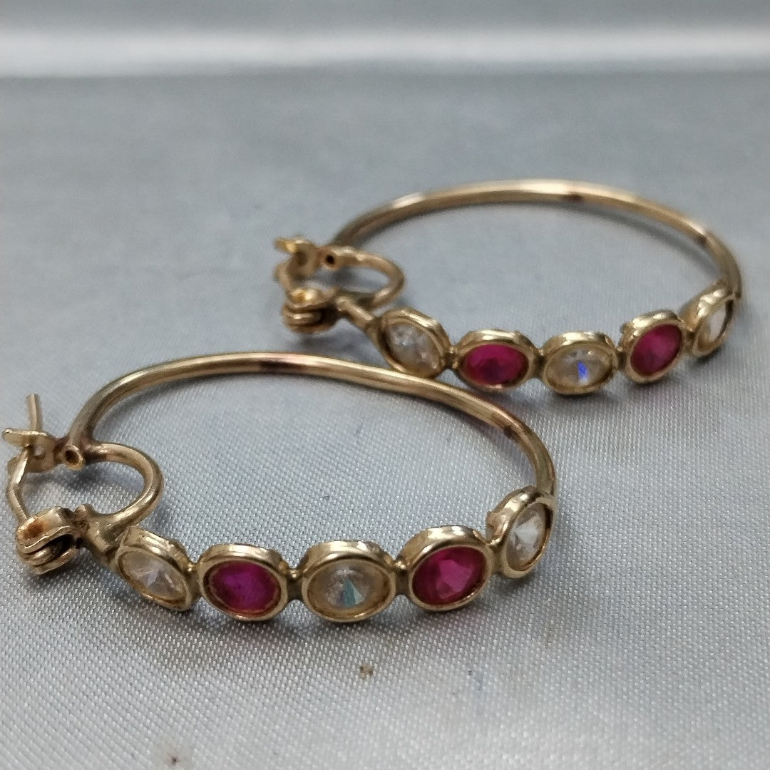 ARETES PAR ORO 10 K 4,80 GRMS (SEMINUEVO)