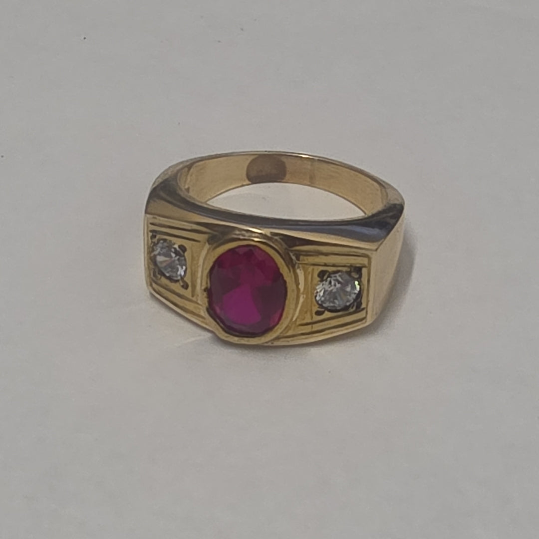 ANILLO ORO 14 K 12 GRMS (SEMINUEVO)