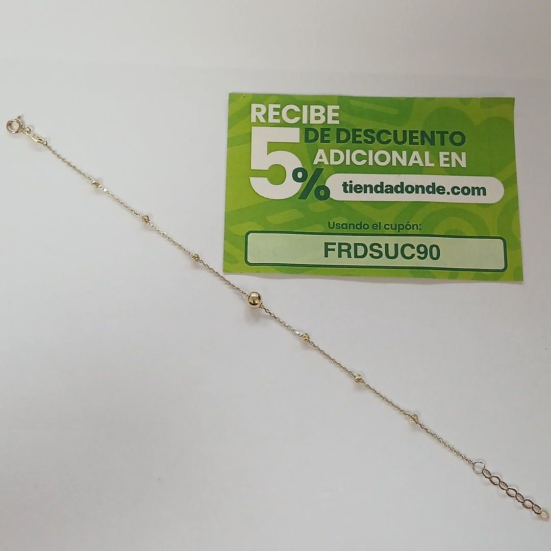 PULSERAS DAMA ORO 10K 1 (NUEVO)