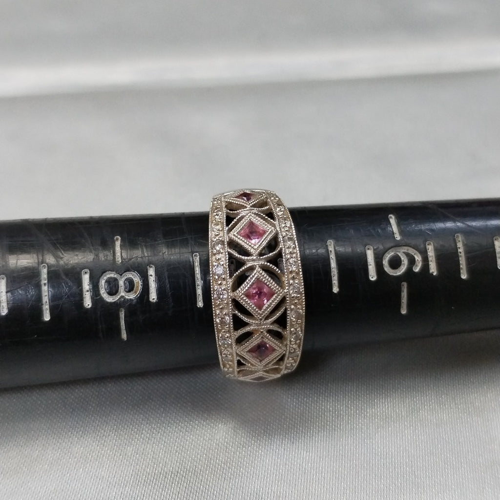 ANILLITO ORO, ORO BLANCO 14 K 5 GRMS (SEMINUEVO)