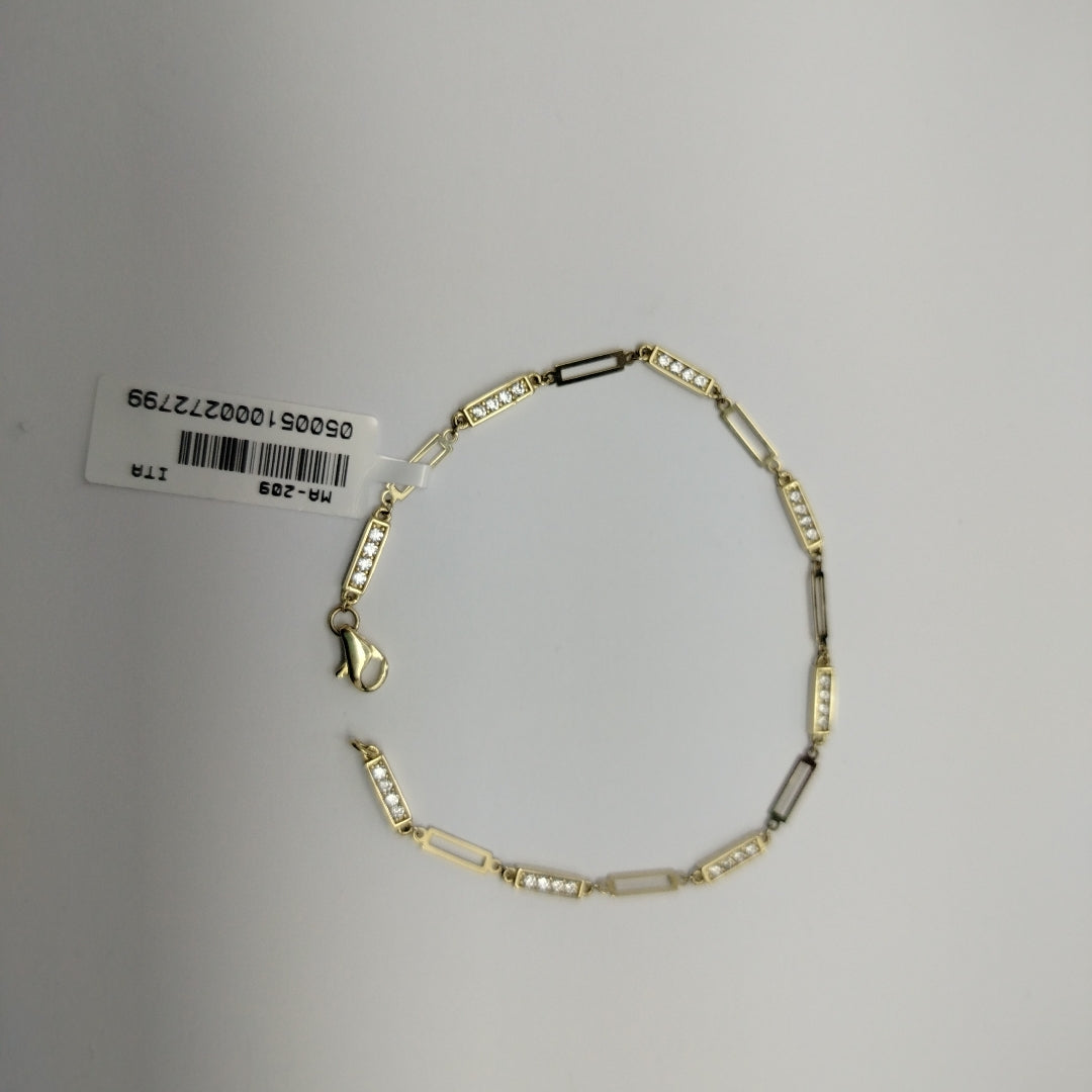 PULSERAS DAMA ORO 14K 3.8 (NUEVO)