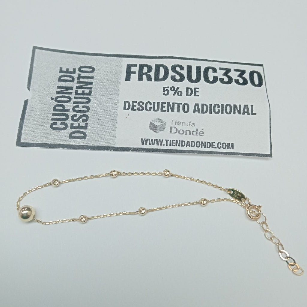 PULSERAS DAMA ORO 10K 1 (NUEVO)