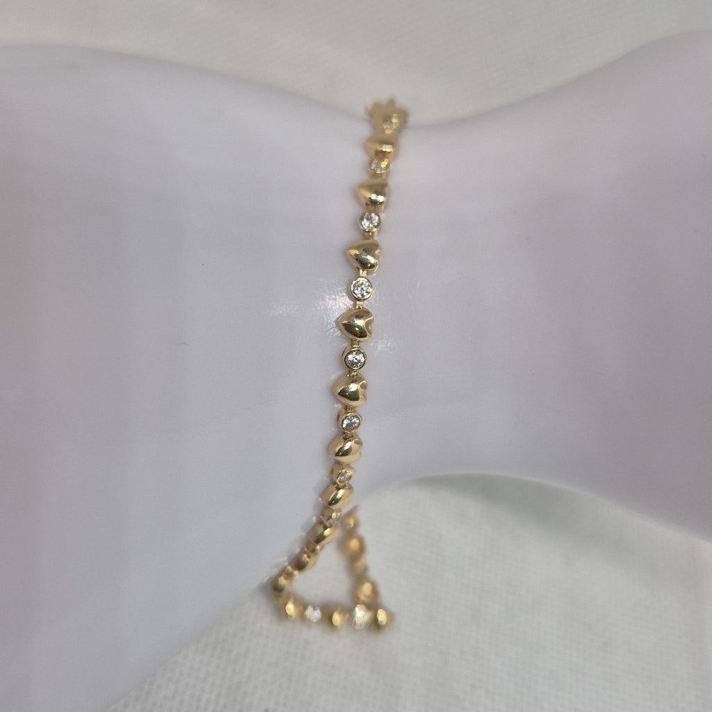 PULSERAS DAMA ORO 14K 3.5 (NUEVO)