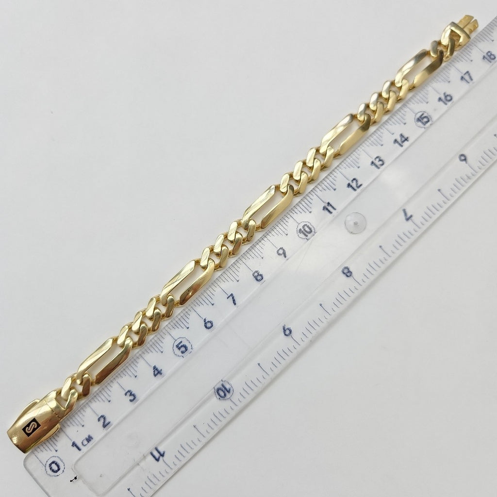 PULSERA MONACO ORO 14K 9.4 (NUEVO)