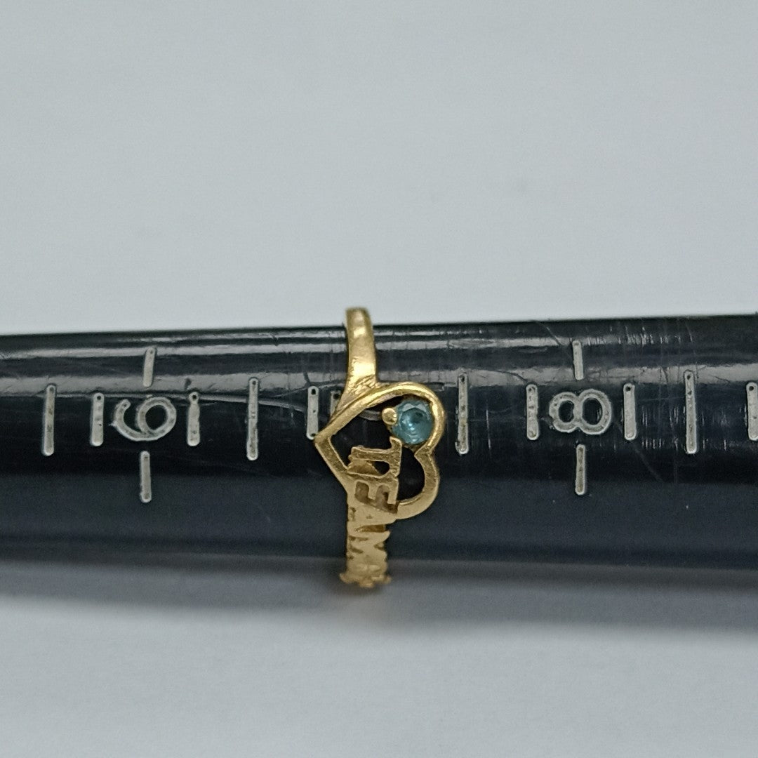 ANILLITO ORO 14 K 2,40 GRMS (SEMINUEVO)