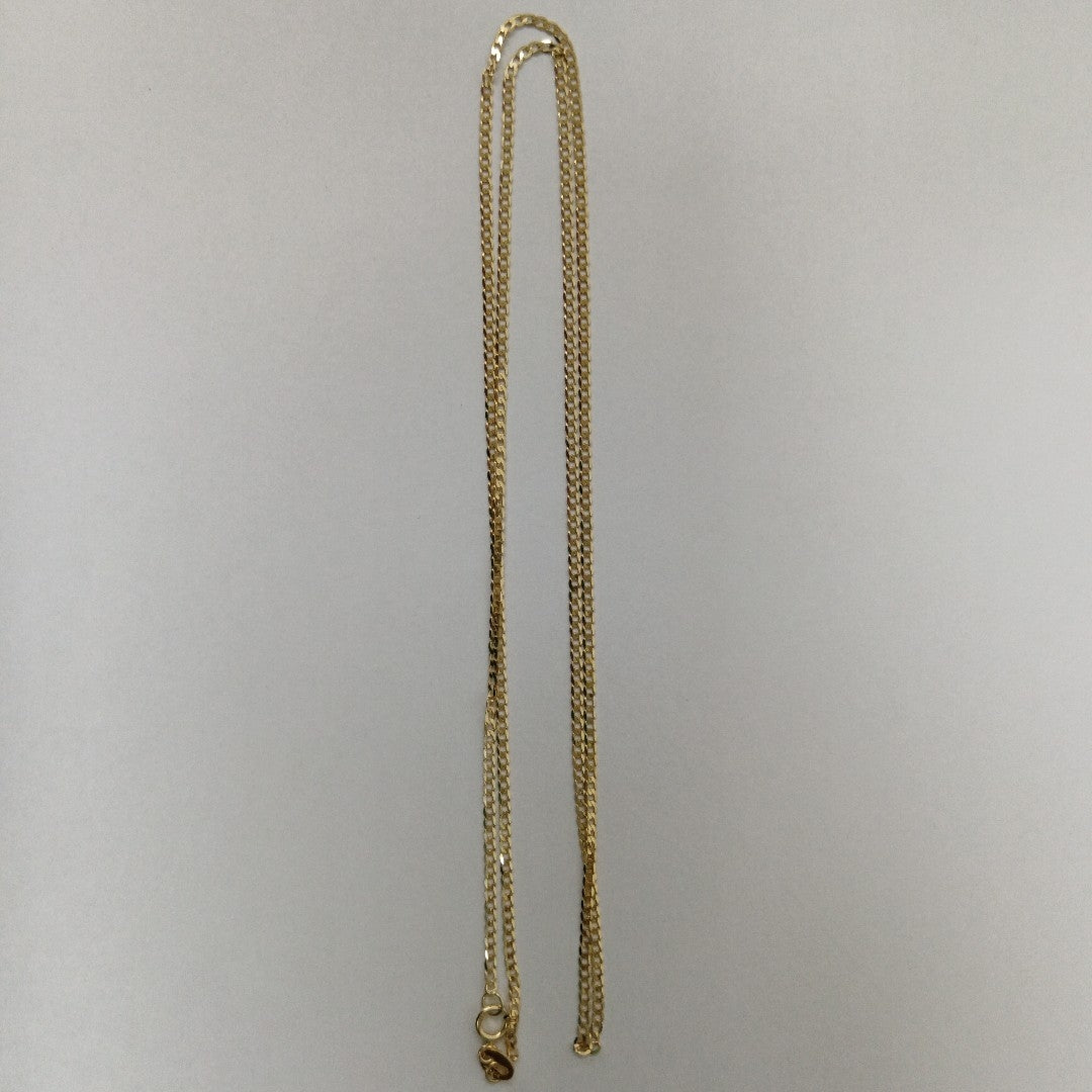 CADENAS BARBADA AMARILLA ORO 14K 2.1 (NUEVO)