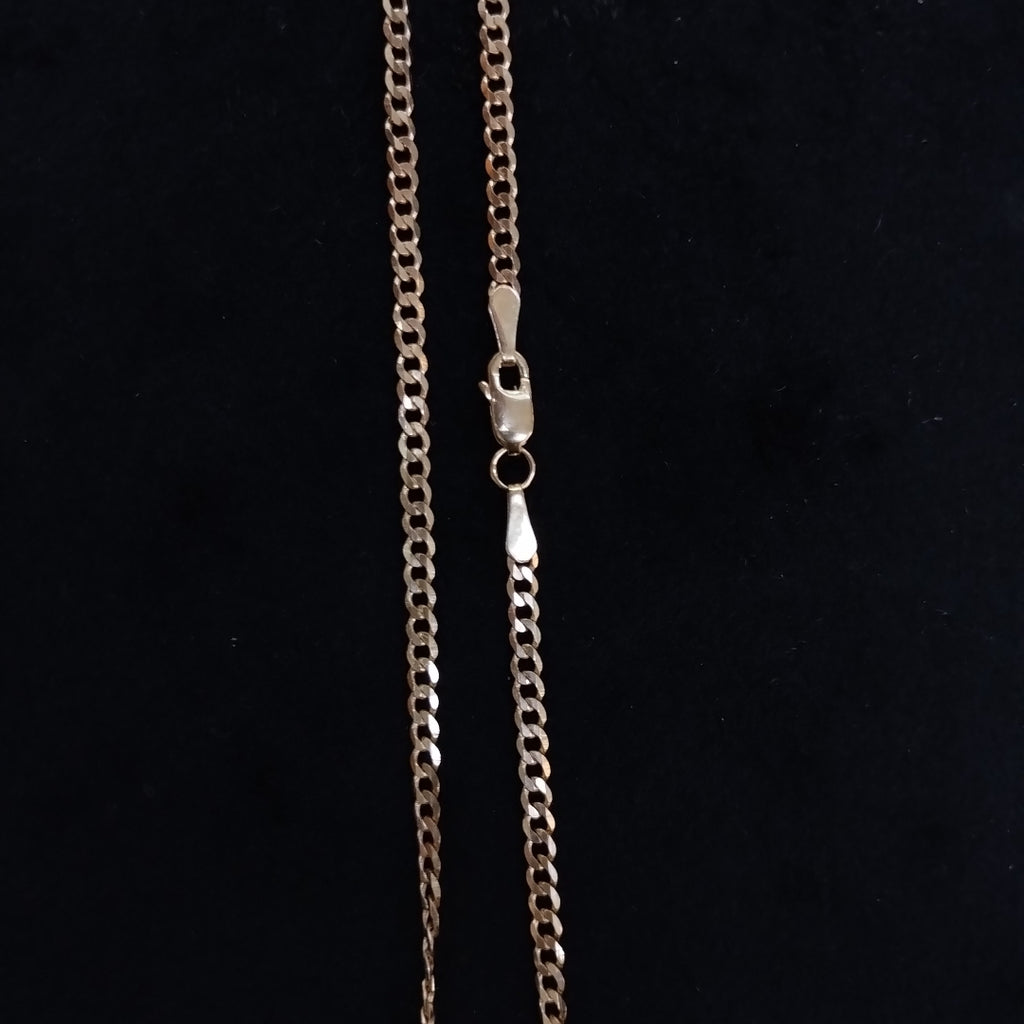 CADENA BARBADA 14K 55 CM 5.5 GR (NUEVO)