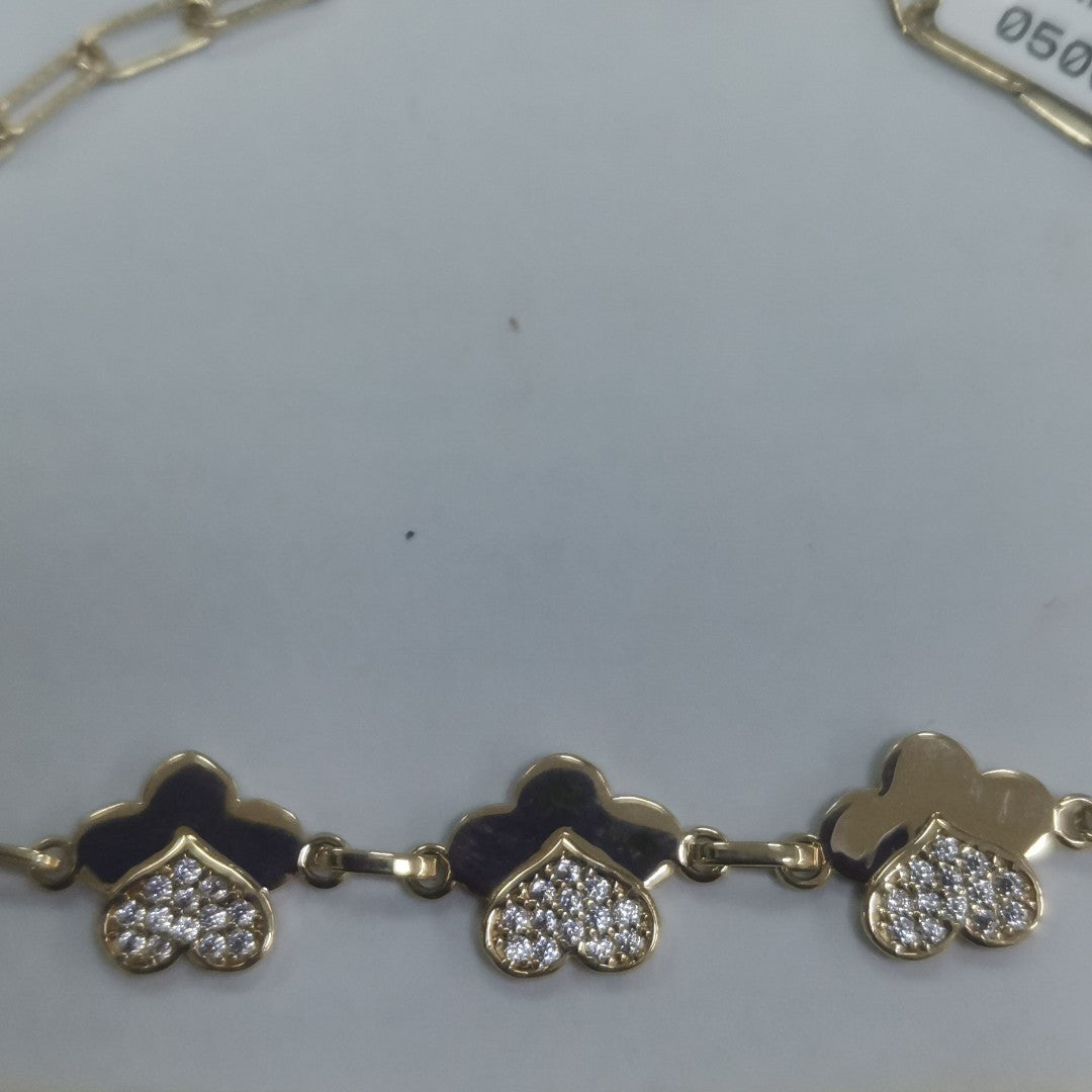 PULSERAS DAMA ORO 14K 3.2 (NUEVO)