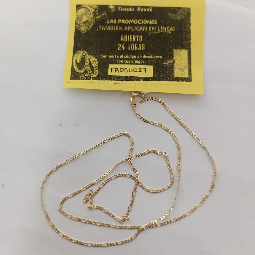 CADENAS CARTIER 3 1 AMARILLA ORO 14K 2.2 (NUEVO)