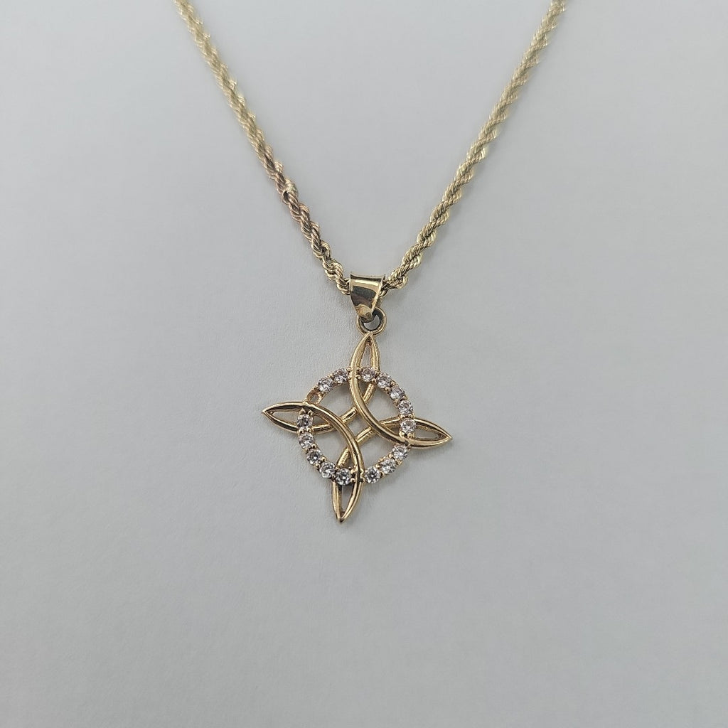 CADENA, DIJE ORO 10 K 3.7 GRMS (SEMINUEVO)