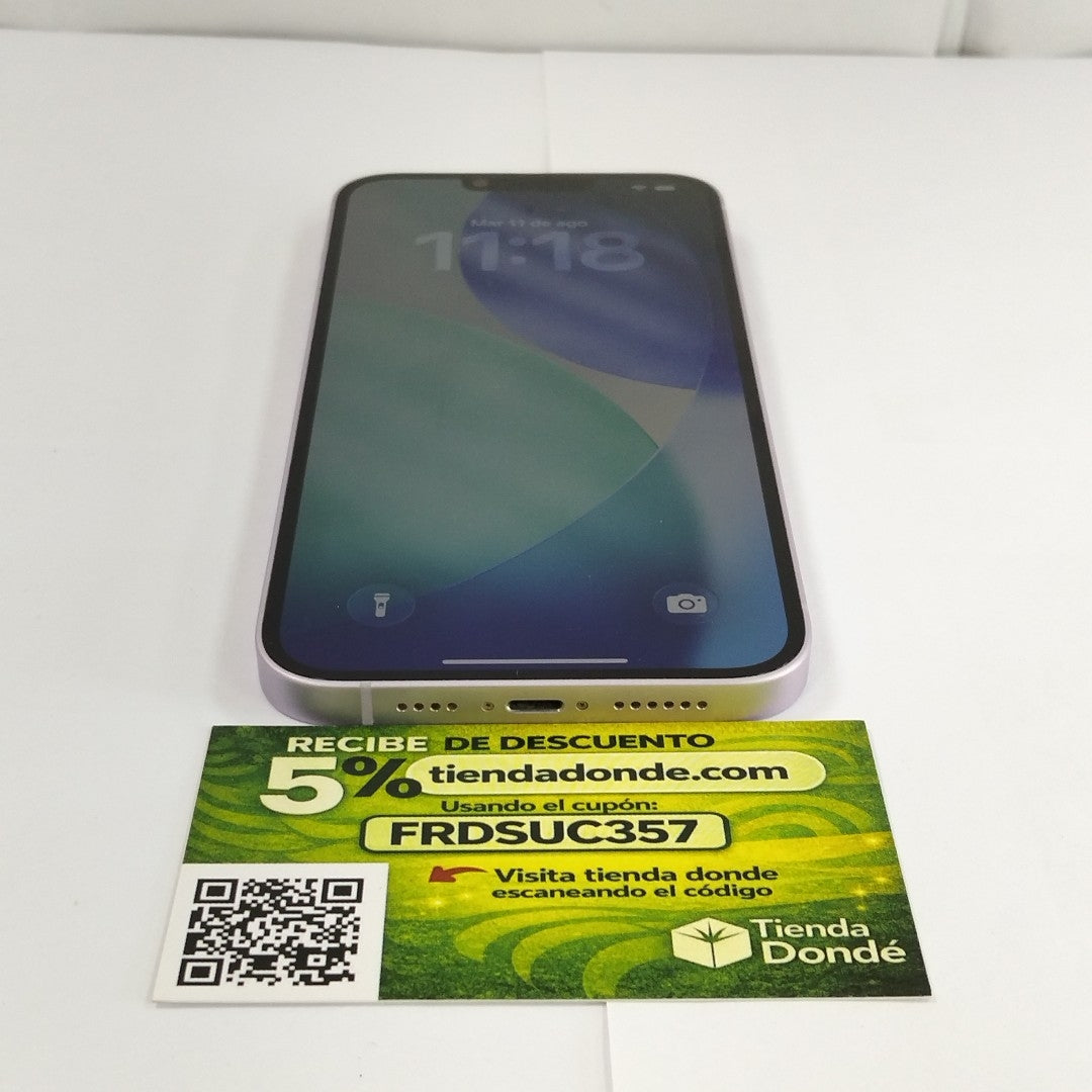 CELULAR APPLE IPHONE 14 PLUS A2885 128 GB 6 GB RAM (SEMINUEVO)