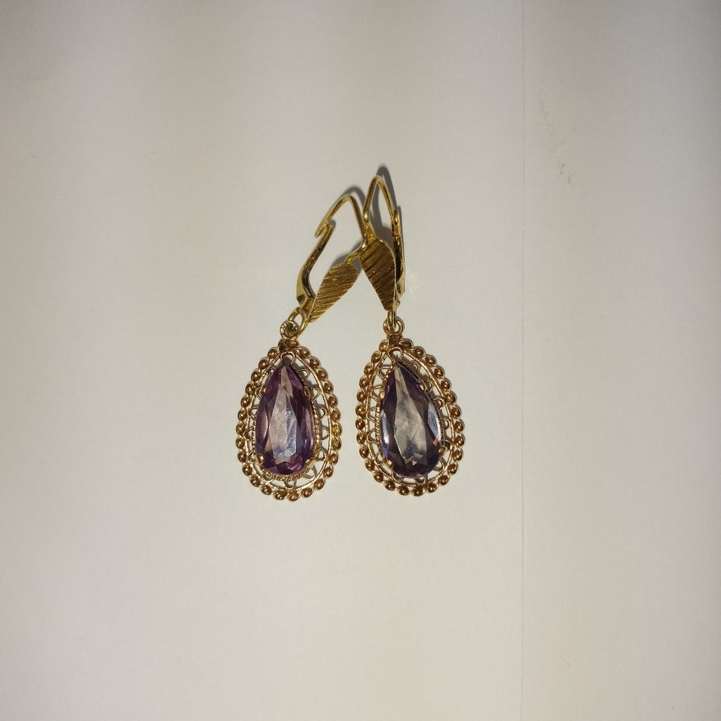 ARETES PAR ORO 14 K 6,60 GRMS (SEMINUEVO)
