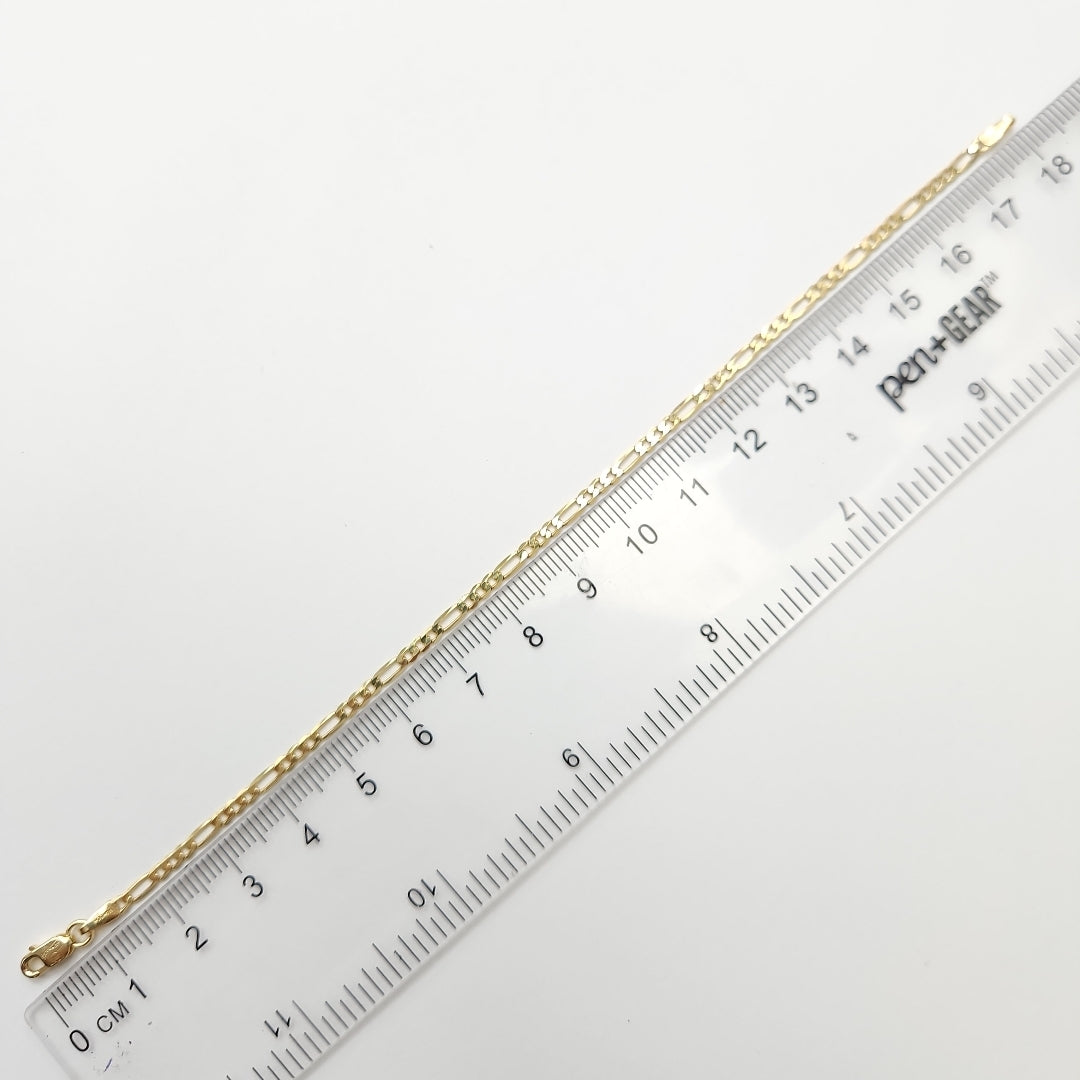 PULSERAS DAMA CARTIER 3 1 AMARILLA ORO 14K 1.9 (NUEVO)