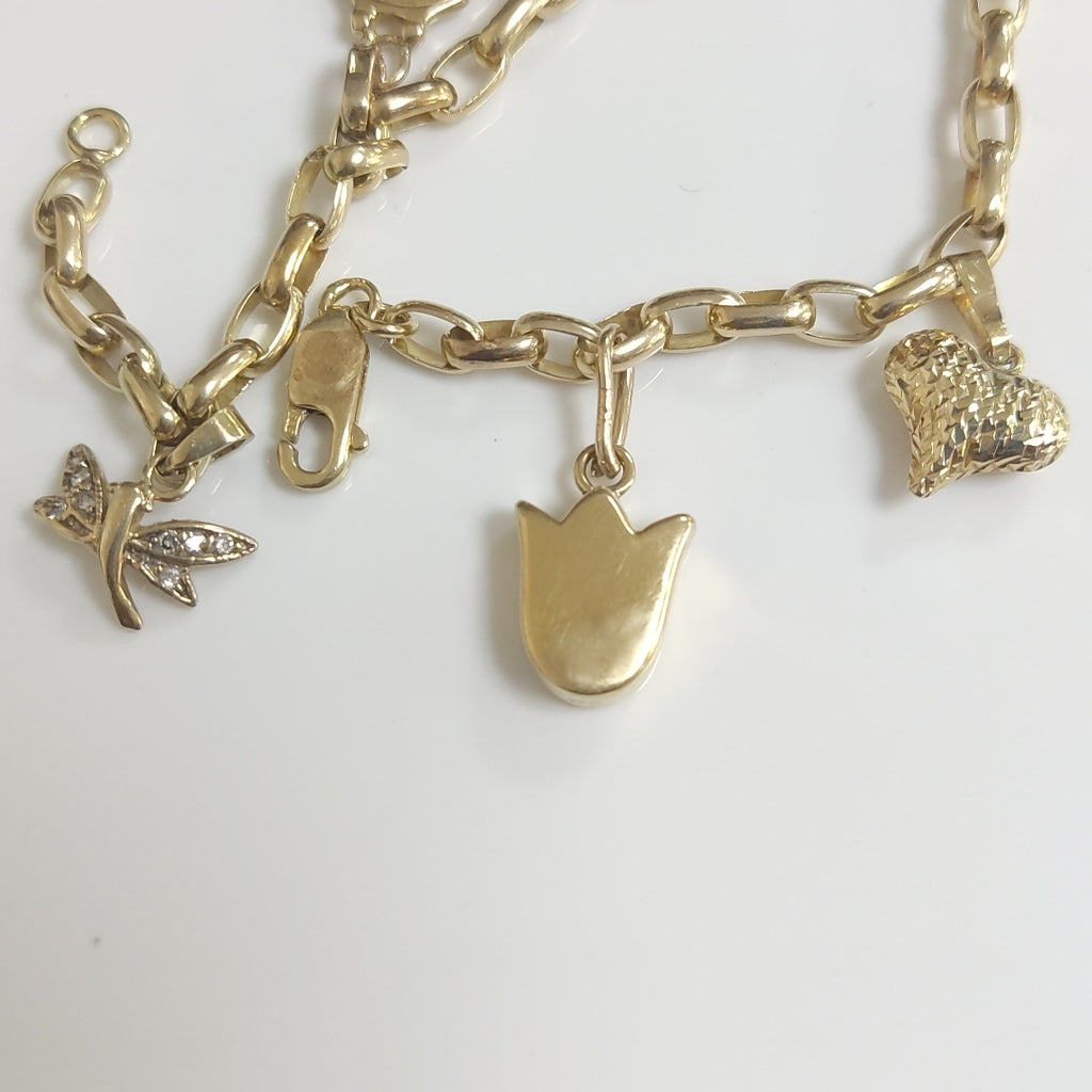 PULSERA ORO 14 K 16.1 GRMS (SEMINUEVO)