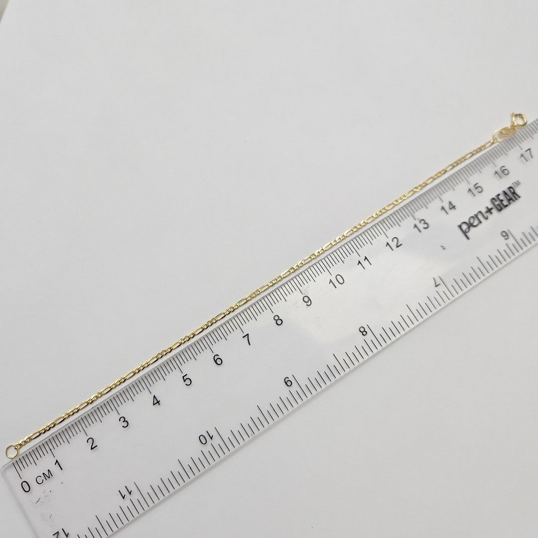 PULSERAS DAMA CARTIER 3 1 AMARILLA ORO 14K 0.8 (NUEVO)