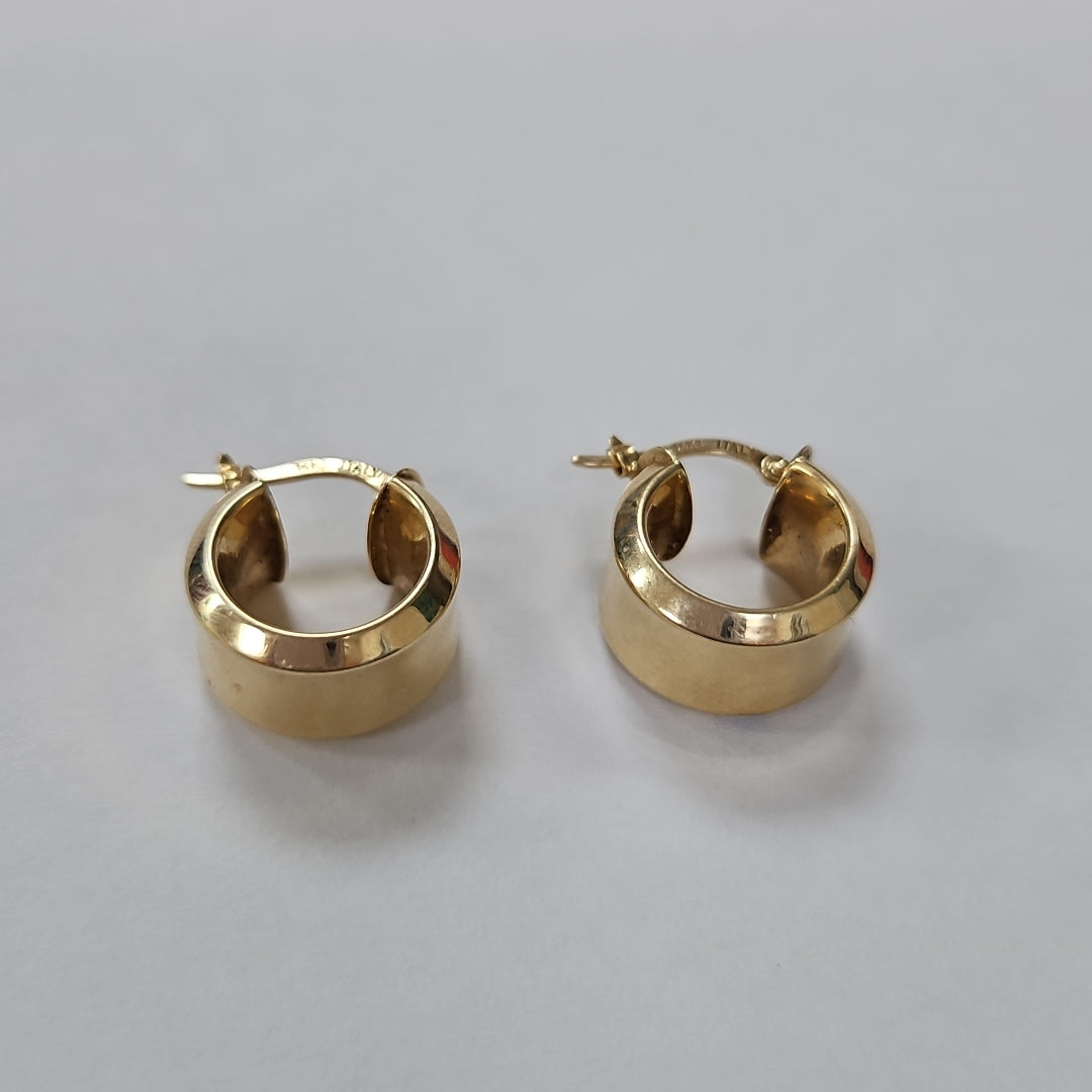 ARRACADAS PAR ORO 14 K 3.6 GRMS (SEMINUEVO)