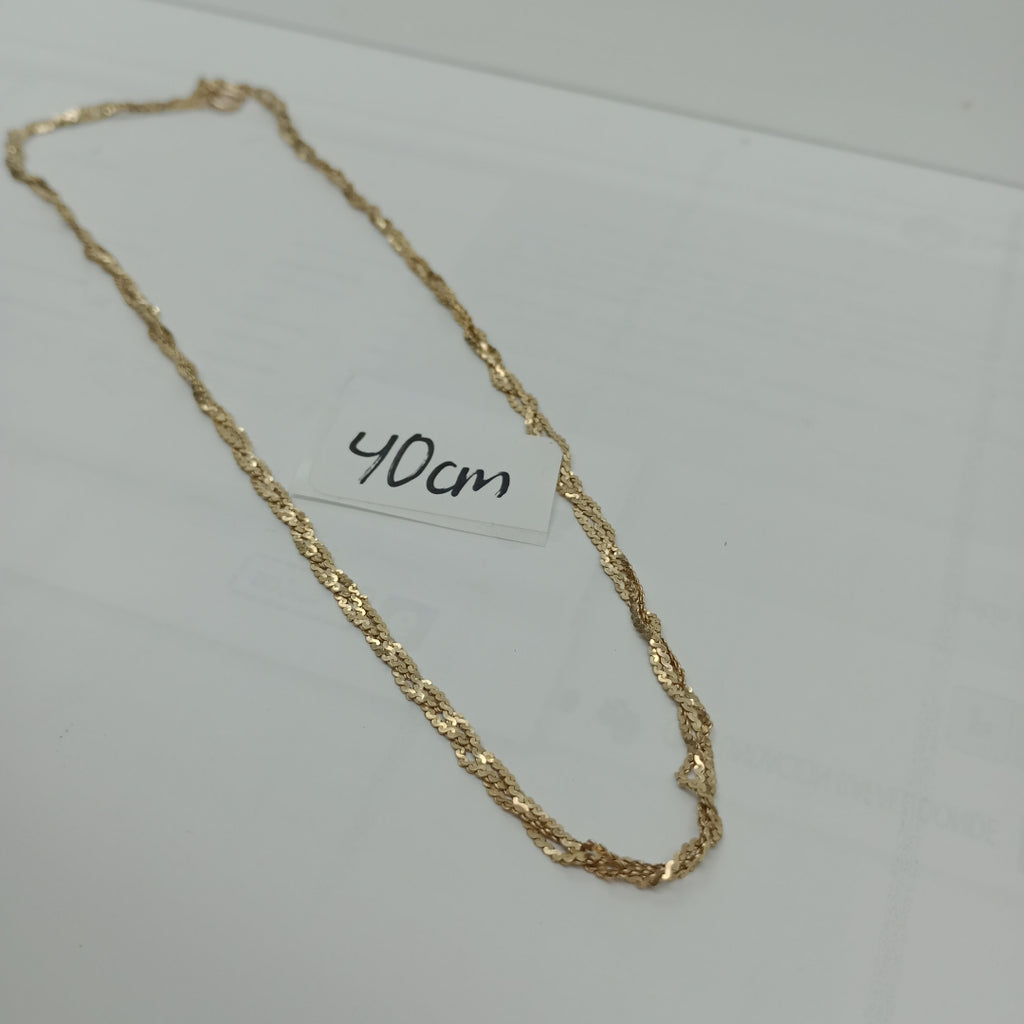 GARGANTILLA ORO 14 K 6,30 GRMS (SEMINUEVO)