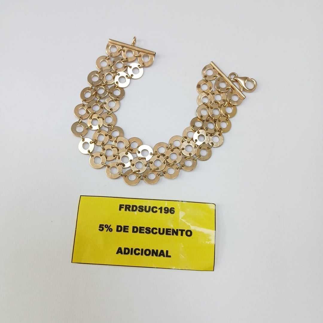 PULSERA ORO 14 K 17.3 GRMS (SEMINUEVO)