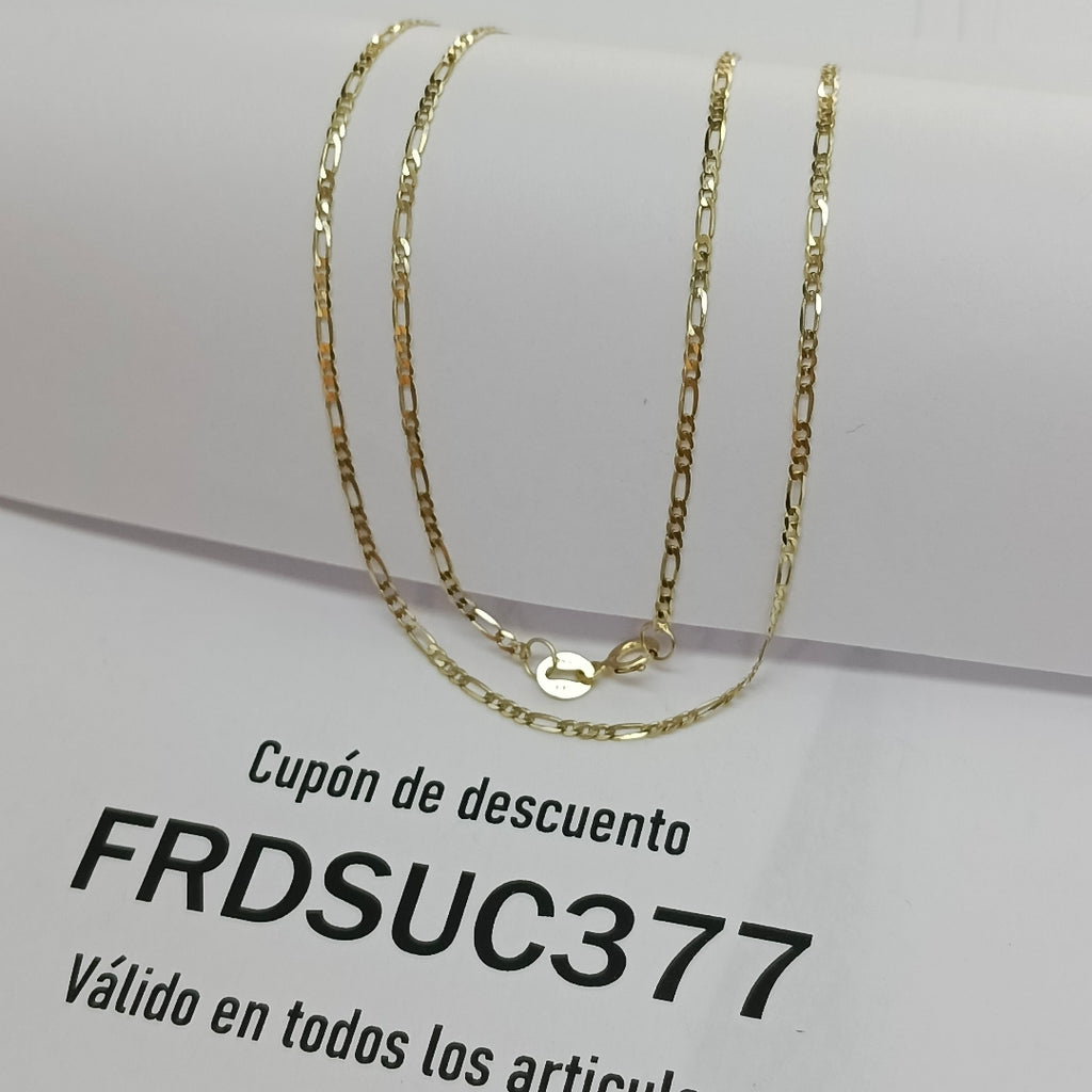 CADENAS CARTIER 3 1 AMARILLA ORO 14K 2 (NUEVO)