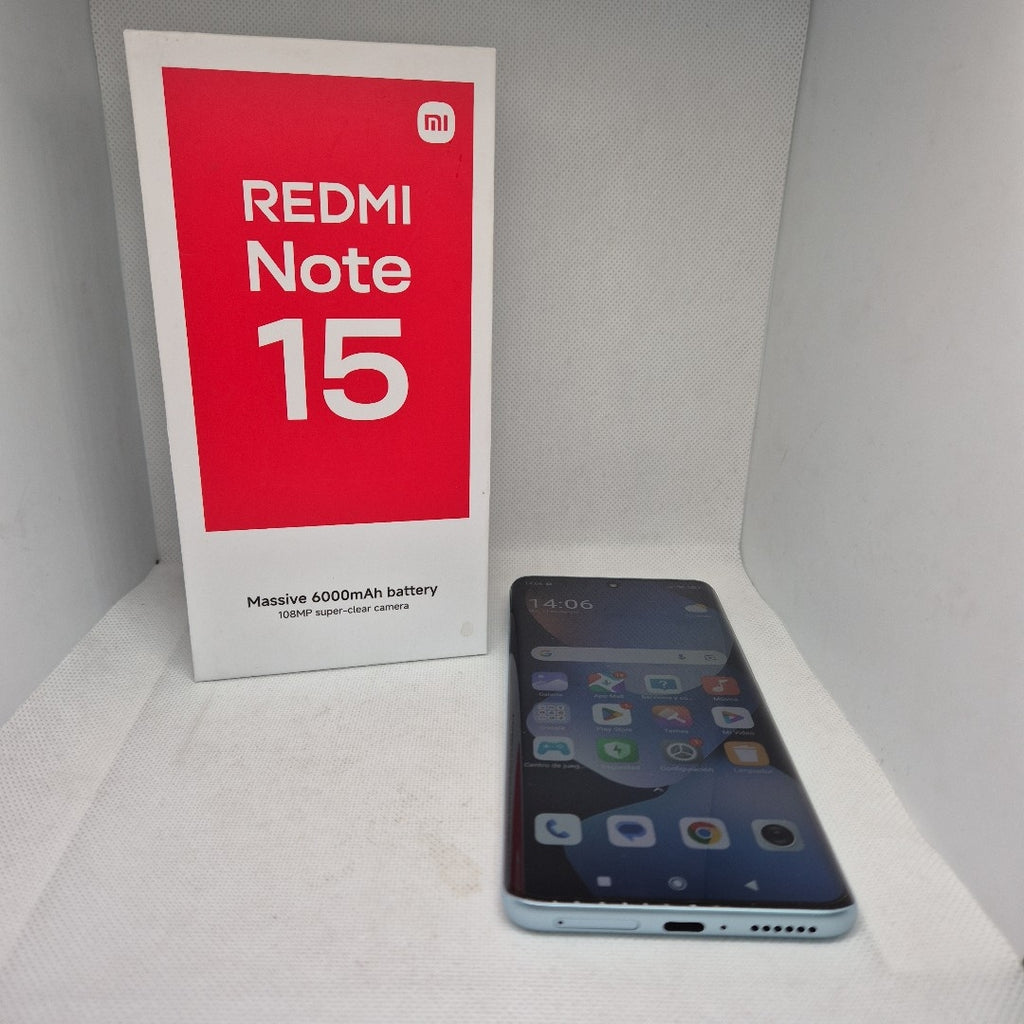 CELULAR XIAOMI REDMI NOTE 15 2510DRA23L (2026) 256 GB 8 GB RAM (SEMINUEVO)