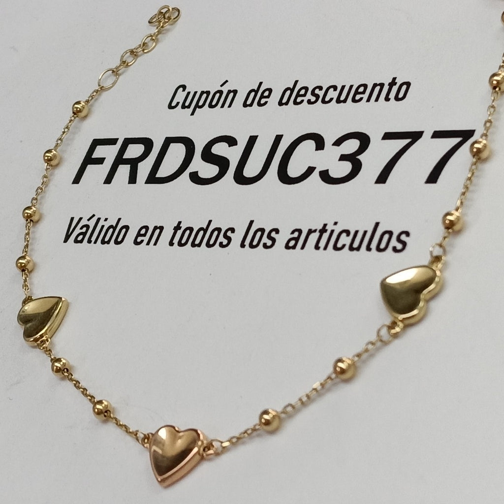 PULSERAS DAMA ORO 14K 2 (NUEVO)
