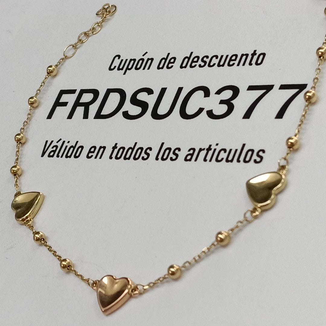 PULSERAS DAMA ORO 14K 2 (NUEVO)