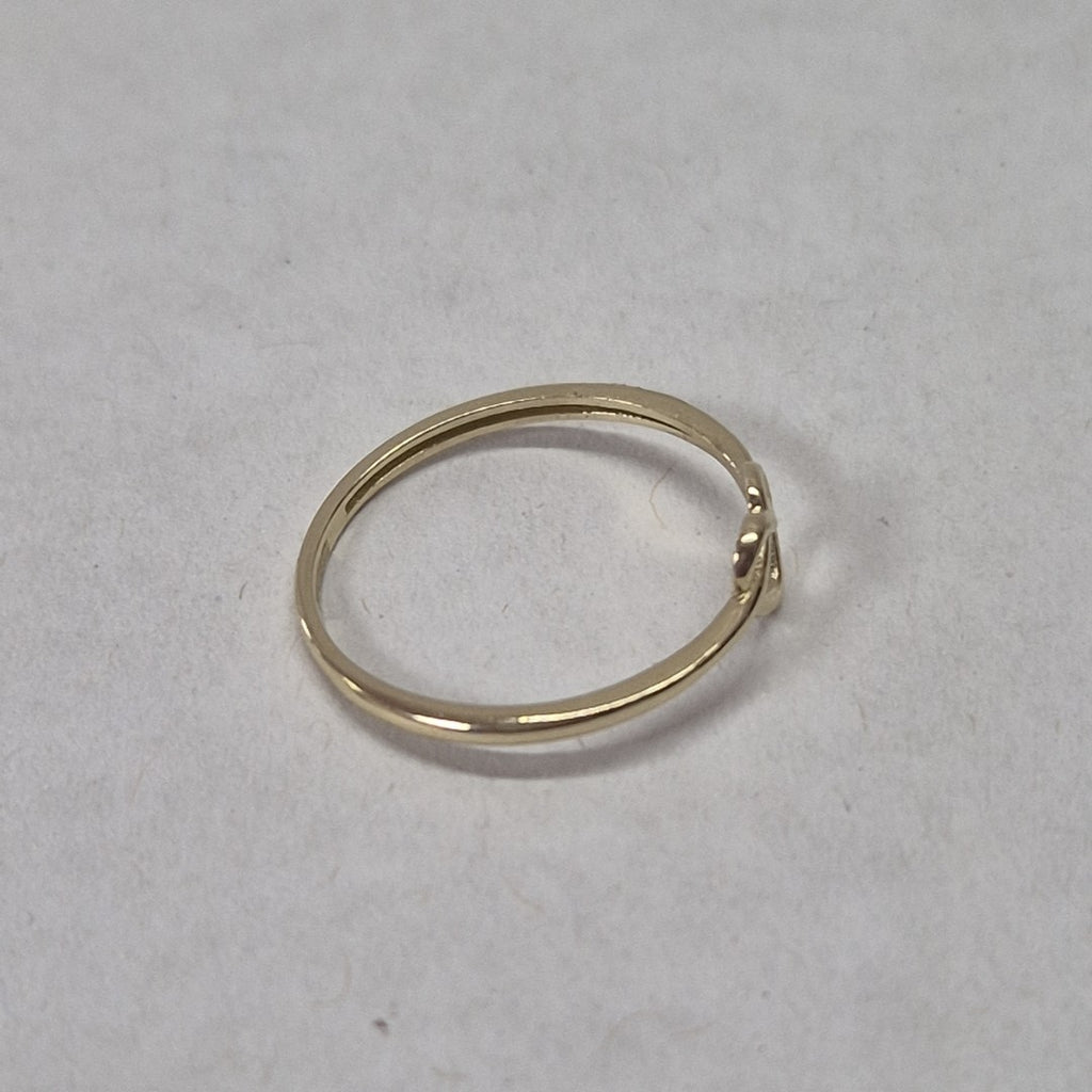 ANILLOS ANILLITO FIG CORAZON 10K TALLA 7 0.8 GR (NUEVO)