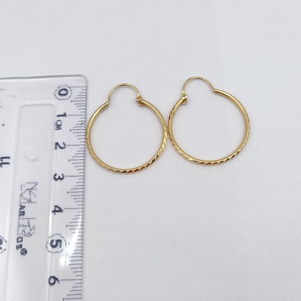 ARRACADAS PAR ORO 10 K 1.9 GRMS (SEMINUEVO)
