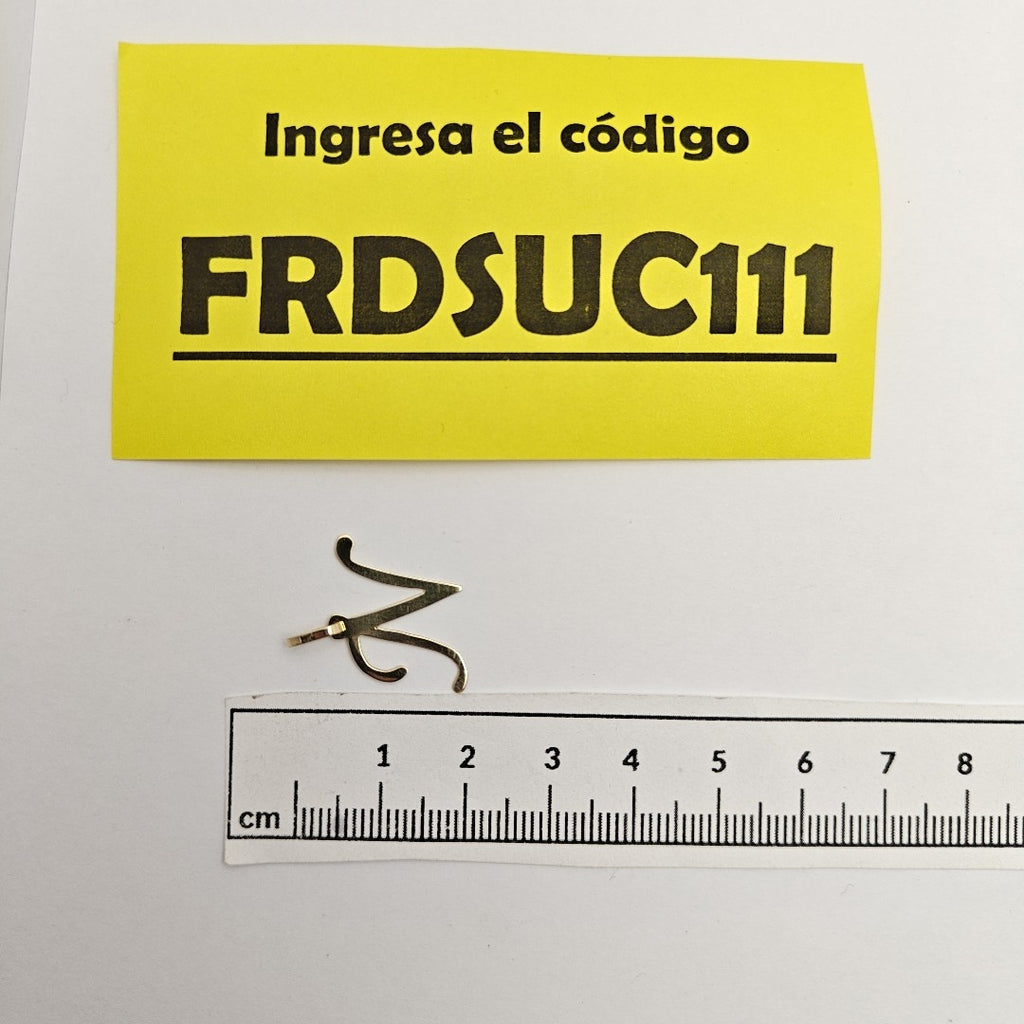 DIJE ORO 14 K 0.5 GRMS (SEMINUEVO)