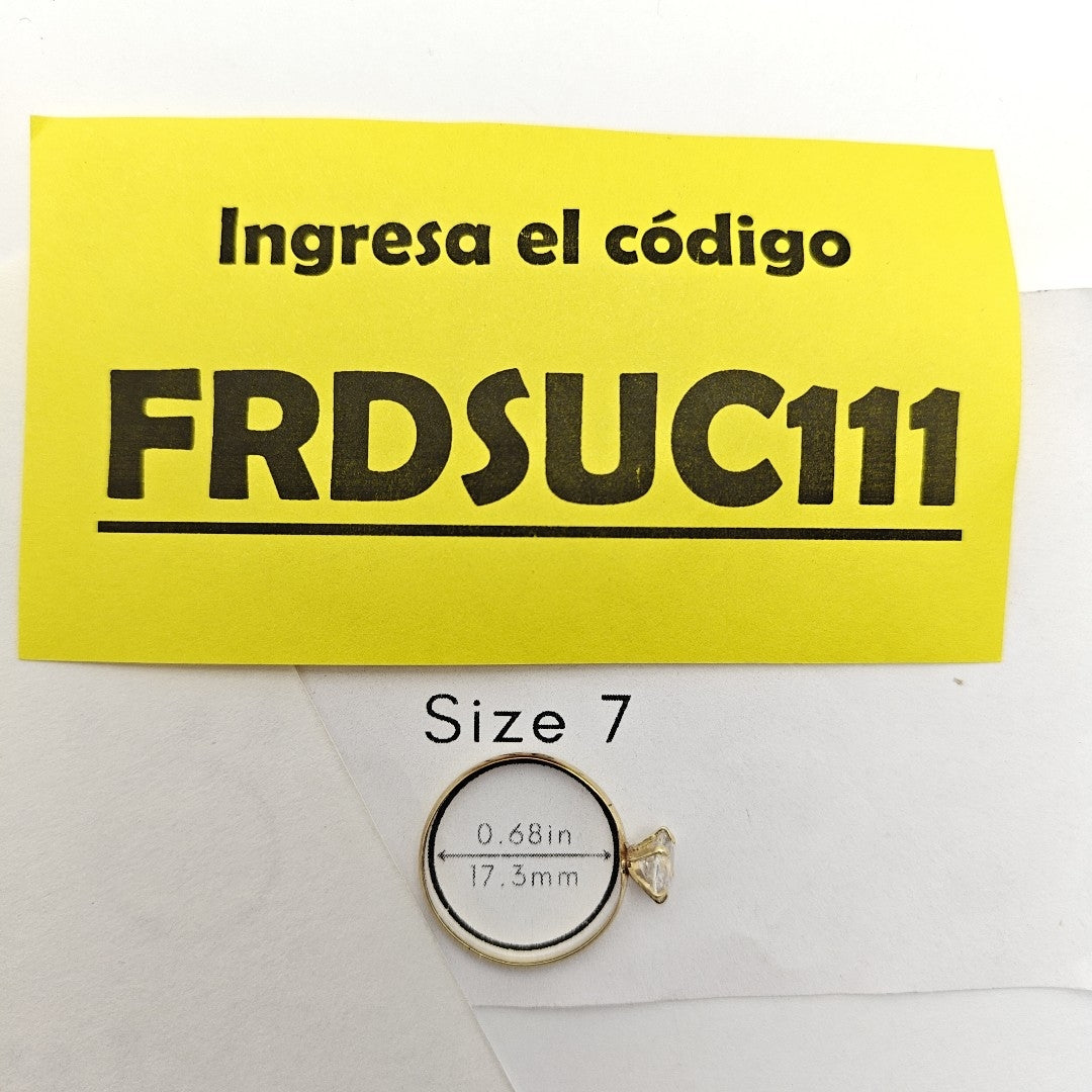 ANILLITO ORO 10 K 1,00 GRMS (SEMINUEVO)
