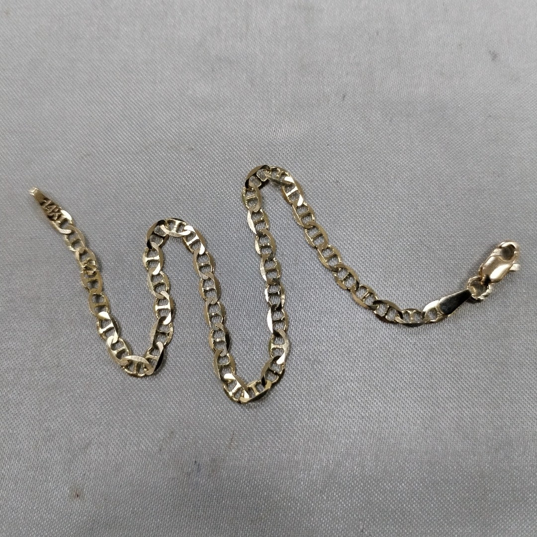 PULSERA GUCHI 14K 18 CM 2.1 GR (NUEVO)