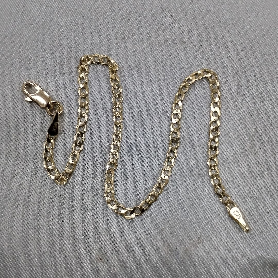 PULSERA BARBADA 14K 18 CM 2 GR (NUEVO)